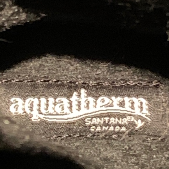 Ladies black Aquatherm winter boots - Picture 3 of 3